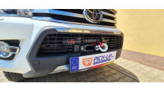 Canopy, winch, winch plate, hood guard installes on Toyota Hilux 2017 2