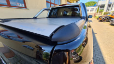 Roll cover, rollbar, towing hook installed on Renault Alaskan 2