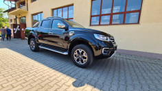 Roll cover, rollbar, towing hook installed on Renault Alaskan