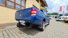 Bed liner, rail guard, skid plate, towing hook installed on Mitsubishi L200 2