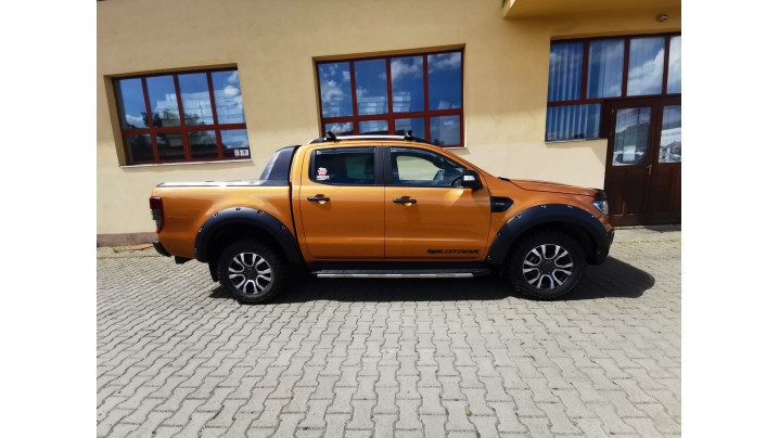 Montare Kotflügelschutz, troliu-suport troliu, deflector capota und geam pe Ford Ranger 2020