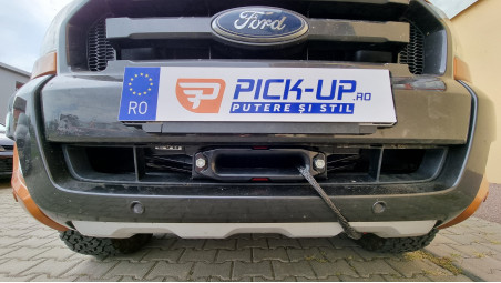 Montare troliu si suport troliu pe Ford Ranger Wildtrak 2017