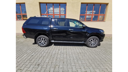 Canopy, utility box installed on Toyota Hilux 2018