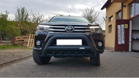 BULLBAR EXCL NEGRU TOYOTA HILUX 2015+