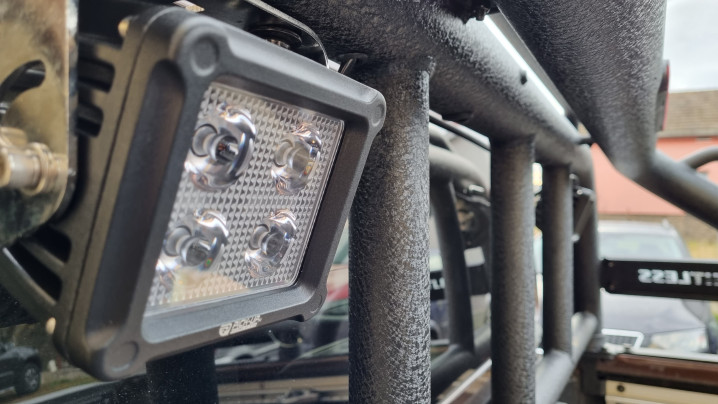 Rollbar, winch, bullbar, side steps installed on Nissan Navara NP300 2019