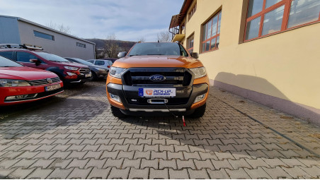 Canopy, winch, winch mount installed on Ford Ranger Wildtrak 2017