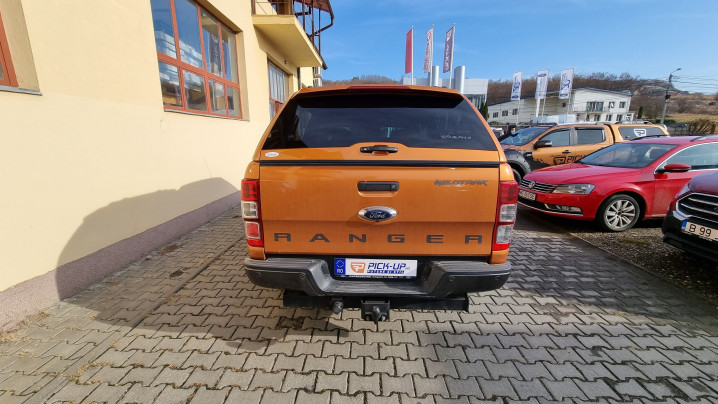 Canopy, winch, winch mount installed on Ford Ranger Wildtrak 2017