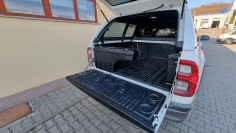 Canopy, swing cases installed on Toyota Hilux 2020 2