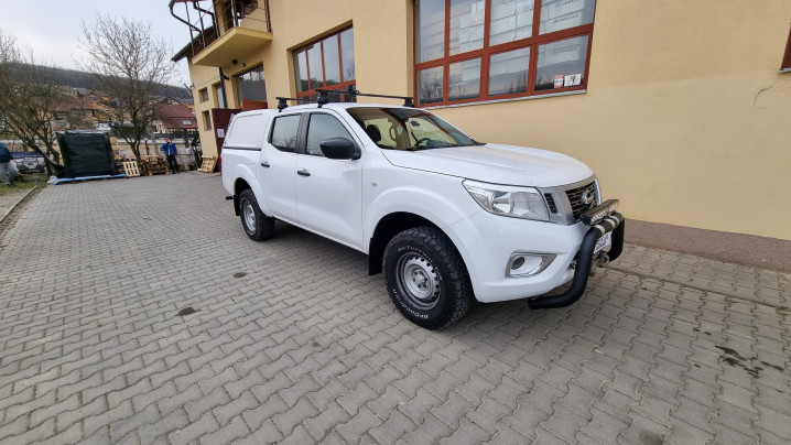 Montare capitonaj bena, bullbar, scuturi, reflectoare pe Nissan Navara NP300