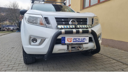 Montare capitonaj bena, bullbar, scuturi, reflectoare pe Nissan Navara NP300