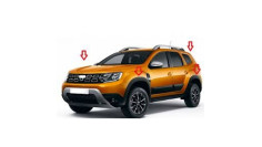 FENDER SAFARI BLACK DDFF-001 DACIA DUSTER 2012-2017 2