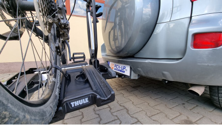 Towing hook installed on Toyota Rav4