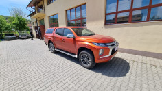 Canopy installed on Mitsubishi L200 2020