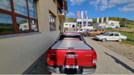 Roll cover, rollbar, bed liner, window visors, bullbar installed on Toyota Hilux 2017