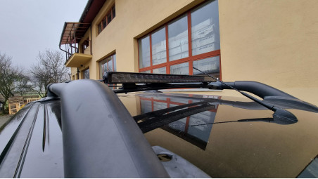 Tonneau cover , bullbar, spot lights installed on Nissan Navara D40