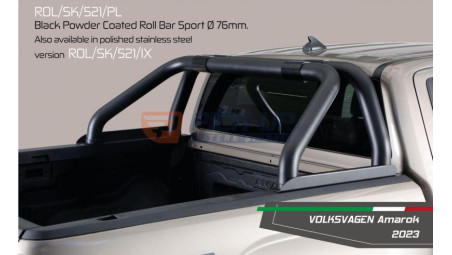ROLLBAR BLACK SK 521 VOLKSWAGEN AMAROK 2023+