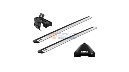 SET BARE TRANSVERSALE ALUMINIU THU TA47133 ISUZU D-MAX 2019+