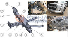 SUPORT PLUG ZAPADA WAT ISUZU DMAX 2020+
