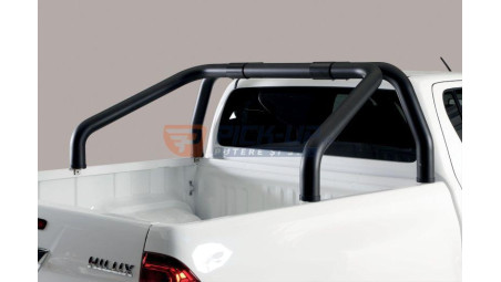 ROLLBAR RLSS BLACK 2410 TOYOTA HILUX 2015+