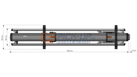 LADDER RACK SLIDING GEN HARRIER 2000