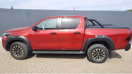 Bed liner, roll cover, rollbar installed on Toyota Hilux GR Sport 2023