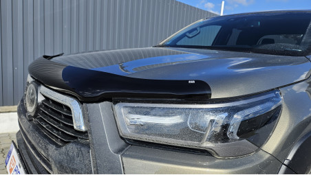 Montare capitonaj bena, protectie margine bena si deflector capota pe Toyota Hilux 2023