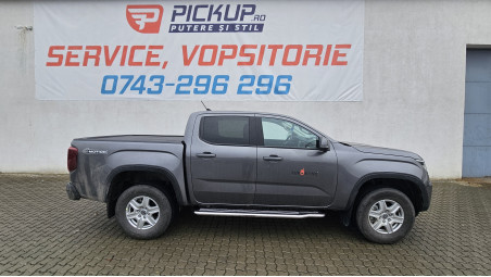 Montare capitonaj bena, rulou bena si prag lateral pe Volkswagen Amarok 2023