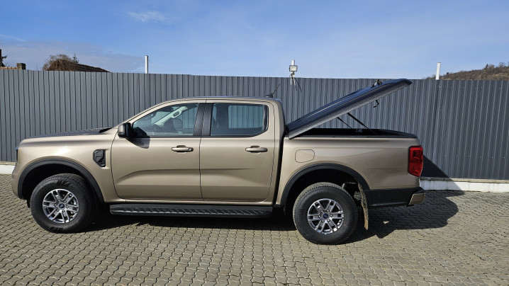 Tonneau Cover installed on Ford Ranger 2023