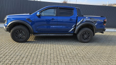 Window visors, hood guard installed Ford Ranger Raptor 2023 2