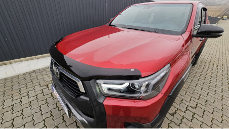 Montare capitonaj bena, deflector geam si inchidere bena tip capac pe Toyota Hilux 2023