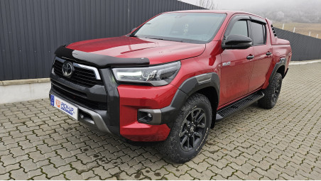 Montare capitonaj bena, deflector geam si inchidere bena tip capac pe Toyota Hilux 2023