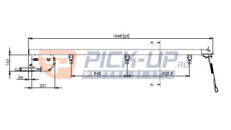 Inchidere bena Toyota Hilux 2015-2025 MT RU