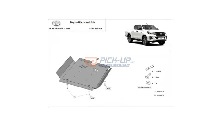 SCUT CUTIE VITEZA 00.179-1 TOYOTA HILUX 2015+