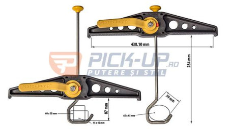SAFE CLAMP LADDER MOUNTING BRACKET