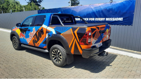 Roll cover, rollbar installed on Toyota Hilux 2020