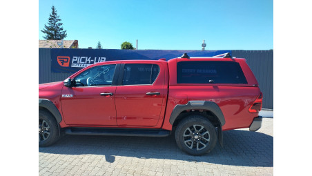 Montare hardtop si capitonaj de bena pe Toyota Hilux 2020