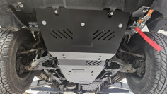 Montare troliu, suport troliu, scuturi pe Toyota Land Cruiser  2