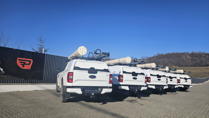 Autoutilitare pentru lucrări electrice - Ford Ranger 2024