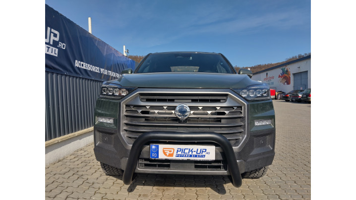 Montare rulou de bena, rollbar, bullbar, rollbar, carlig remorcare Ssang Yong Musso Grand 2024