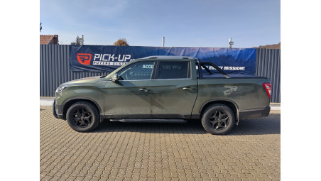 Montare rulou de bena, rollbar, bullbar, rollbar, carlig remorcare Ssang Yong Musso Grand 2024