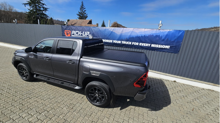 Montare rulou de bena pe Toyota Hilux 2021