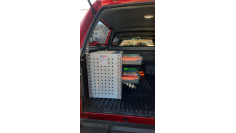 Montare dulap de sertare cu sortare pe Toyota Hilux 2021
