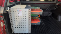Drawer Parts Storage installed on Toyota Hilux 2021 2