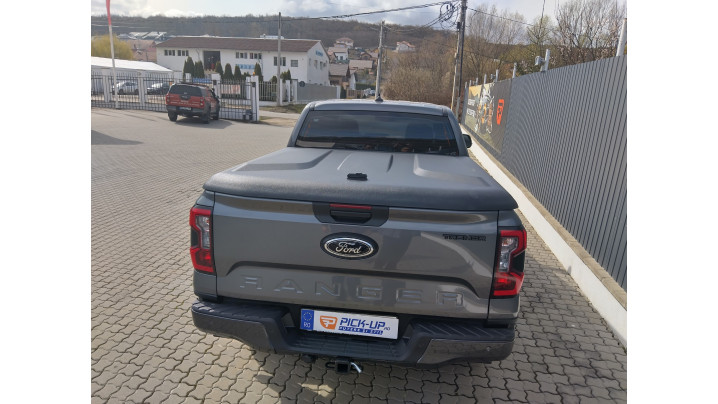 Montare capcac de bena, deflector geam, cheder etansare oblon pe Ford Ranger 2023
