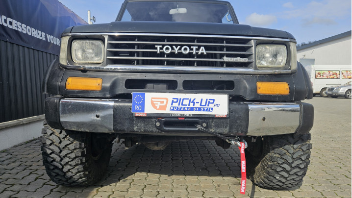 Montare troliu si suport troliu pe Toyota Land Cruiser 1984-1999