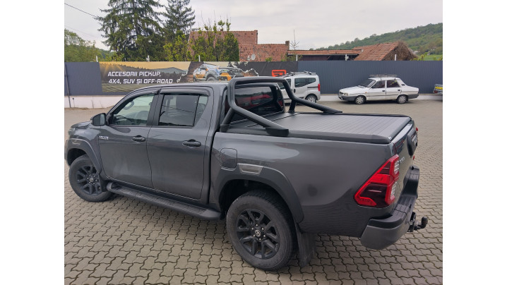 Montare rulou de bena si deflectoare geam pe Toyota Hilux 2020