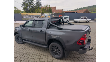 Montare rulou de bena si deflectoare geam pe Toyota Hilux 2020