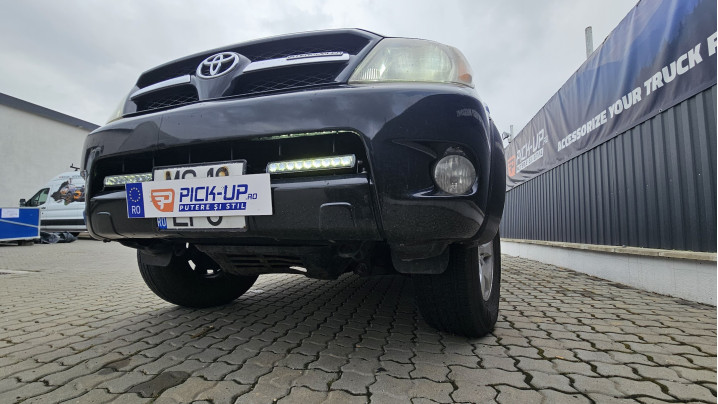 Spot Lights installed on Toyota Hilux 2014