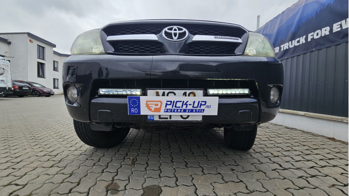 Spot Lights installed on Toyota Hilux 2014
