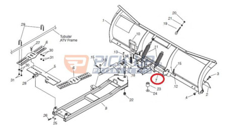 BARA PIVOT PLUG ZAPADA PATH PRO BAZ